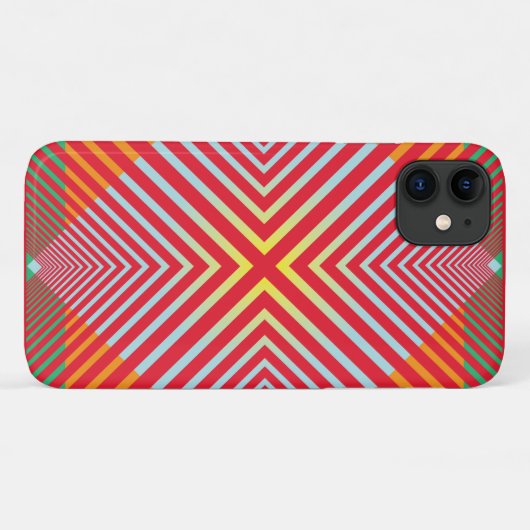 Geometrisch Ontwerp-5 iPhone/iPad geval Case-Mate iPhone Case (Achterkant (horizontaal))