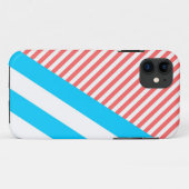 geometrisch ontwerp, abstracte kunst Case-Mate iPhone case (Achterkant (horizontaal))