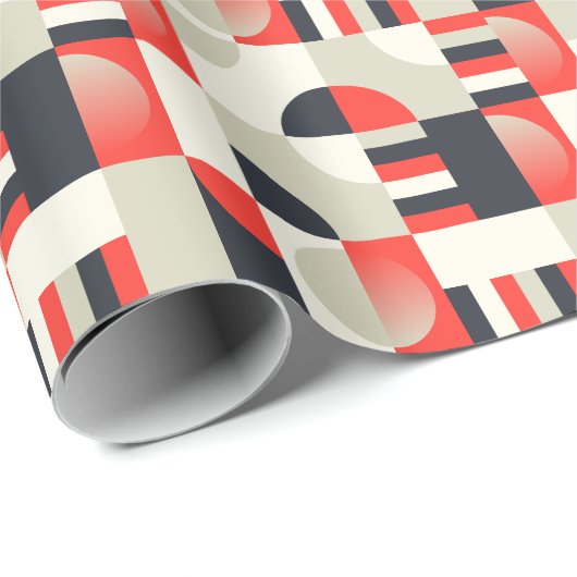 geometrisch ontwerp: abstracte vormachtergrond cadeaupapier (Rol Hoek)