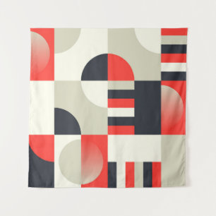  geometrisch ontwerp: abstracte vormachtergrond wandkleed