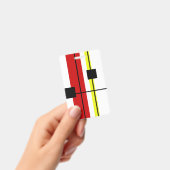 Geometrisch ontwerp badge (Handheld)
