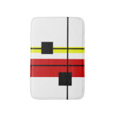 Geometrisch ontwerp badmat (Voorkant Verticaal)