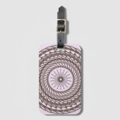 Geometrisch ontwerp bagagelabel (Voorkant (verticaal))