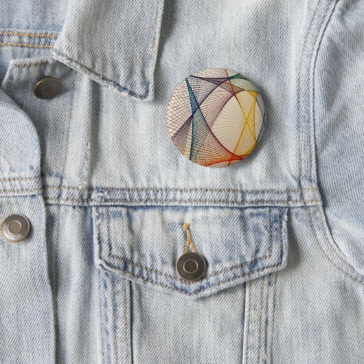 Geometrisch ontwerp Button badge (In situ)