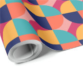 GEOMETRISCH ONTWERP. CADEAUPAPIER (Rol Hoek)