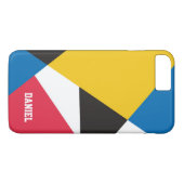 Geometrisch ontwerp Case-Mate iPhone case (Achterkant (Horizontaal))