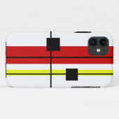 Geometrisch ontwerp Case-Mate iPhone case (Achterkant (horizontaal))