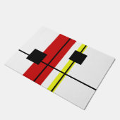 Geometrisch ontwerp deurmat (Schuin)