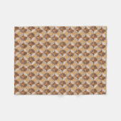 GEOMETRISCH ONTWERP. FLEECE DEKEN (Voorkant (Horizontaal))