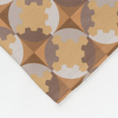 GEOMETRISCH ONTWERP. FLEECE DEKEN (Hoek)