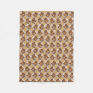 GEOMETRISCH ONTWERP. FLEECE DEKEN