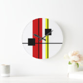 Geometrisch ontwerp grote klok (Huis)