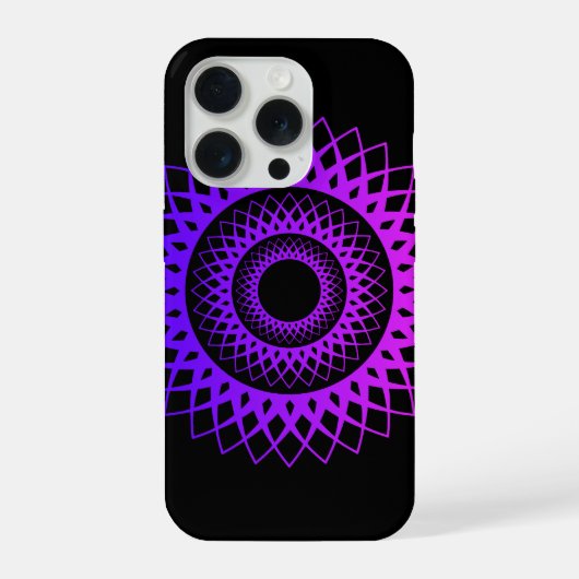 Geometrisch Ontwerp Hoesje iPhone Hoesje (Achterkant)