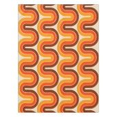 Geometrisch ontwerp in jaren '70 tafelkleed (Voorkant)