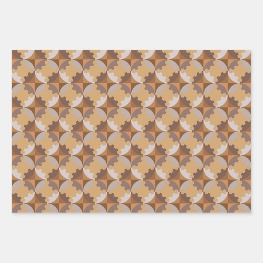 GEOMETRISCH ONTWERP. INPAKPAPIER VEL (Voorkant 2)