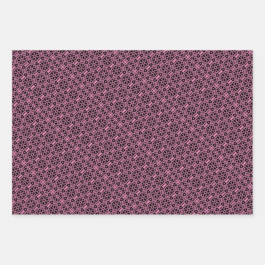 Geometrisch ontwerp inpakpapier vel (Voorkant 3)