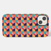 GEOMETRISCH ONTWERP. iPhone HOESJE (Achterkant horizontaal)