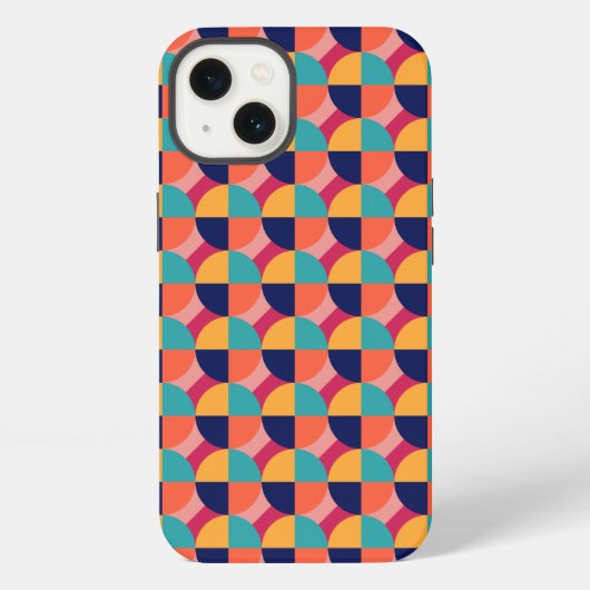 GEOMETRISCH ONTWERP. iPhone HOESJE (Achterkant)