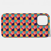 GEOMETRISCH ONTWERP. iPhone HOESJE (Achterkant horizontaal)