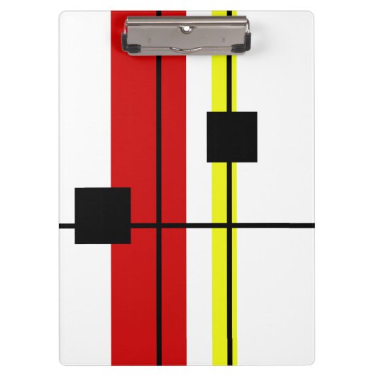 Geometrisch ontwerp klembord (Voorkant)