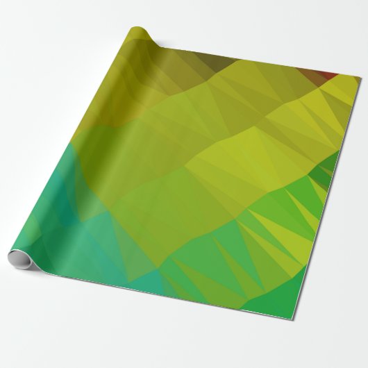 Geometrisch ontwerp. Kleurrijke verloopachtergrond Cadeaupapier (Uitgerold)