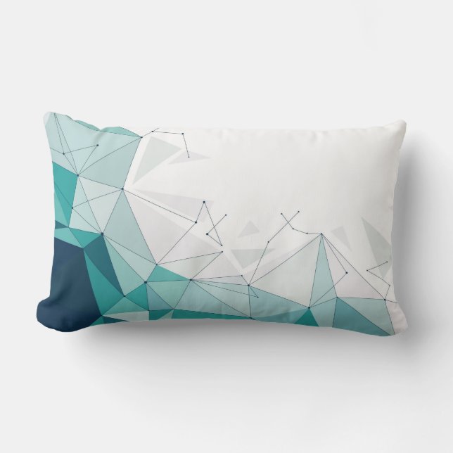Geometrisch ontwerp kussen (Voorkant)