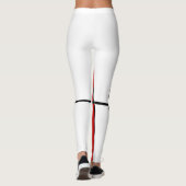 Geometrisch ontwerp leggings (Achterkant)