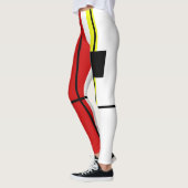 Geometrisch ontwerp leggings (Links)
