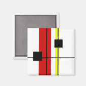 Geometrisch ontwerp magneet (Voorkant / Achterkant)