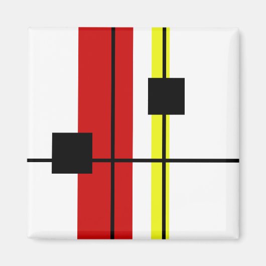 Geometrisch ontwerp magneet (Voorkant)