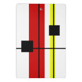 Geometrisch ontwerp mini klembord (Achterkant)