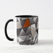 Geometrisch ontwerp mok (Links)