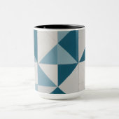 Geometrisch ontwerp mok (Midden)
