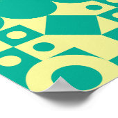 Geometrisch ontwerp poster (Hoek)