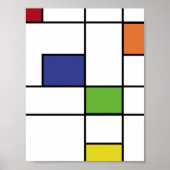 Geometrisch ontwerp poster (Voorkant)