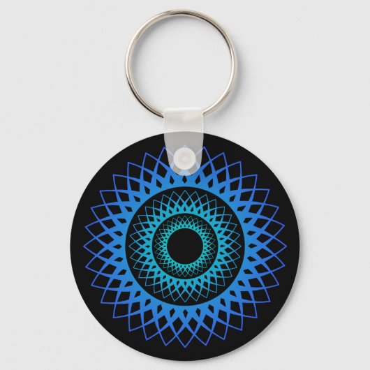 Geometrisch ontwerp sleutelhanger (Voorkant)