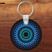 Geometrisch ontwerp sleutelhanger (Achterkant)