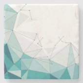Geometrisch ontwerp stenen onderzetter (Voorkant)