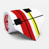 Geometrisch ontwerp stropdas (Opgerold)