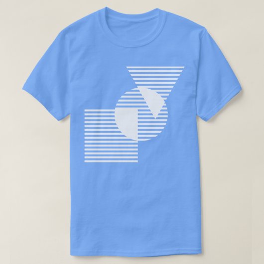 geometrisch ontwerp t-shirt (Design voorkant)