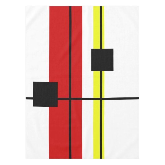 Geometrisch ontwerp tafelkleed (Voorkant)