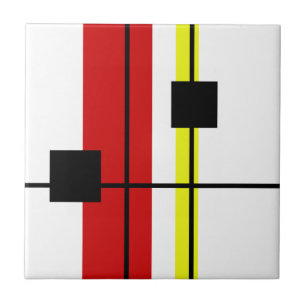 Geometrisch ontwerp tegeltje