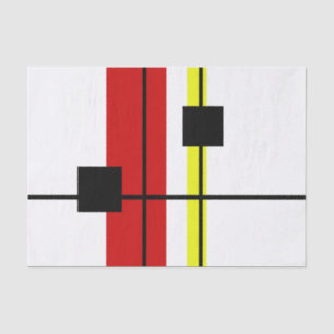 Geometrisch ontwerp tissuepapier