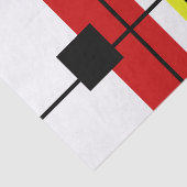 Geometrisch ontwerp tissuepapier (Detail)