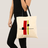 Geometrisch ontwerp tote bag (Voorkant (product))