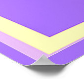 geometrisch ontwerp van 80 s poster (Hoek)