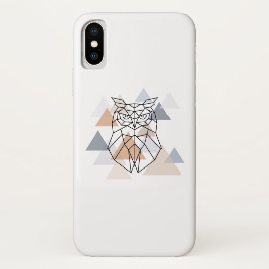 Geometrisch ontwerp van de boomkor Case-Mate iPhone case (Achterkant)