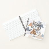 Geometrisch ontwerp van de boomkor notitieboek (Binnen)