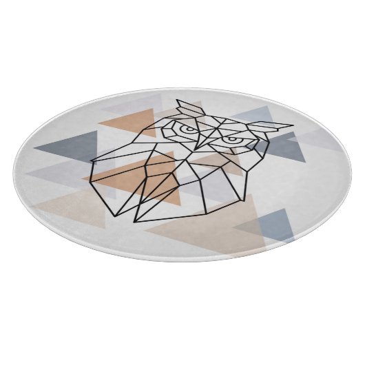 Geometrisch ontwerp van de boomkor snijplank (Hoek)