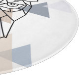 Geometrisch ontwerp van de boomkor snijplank (Hoek)